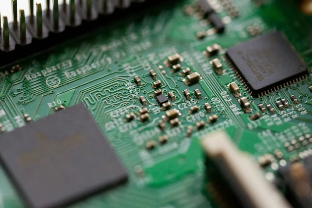 Green circuit board and components