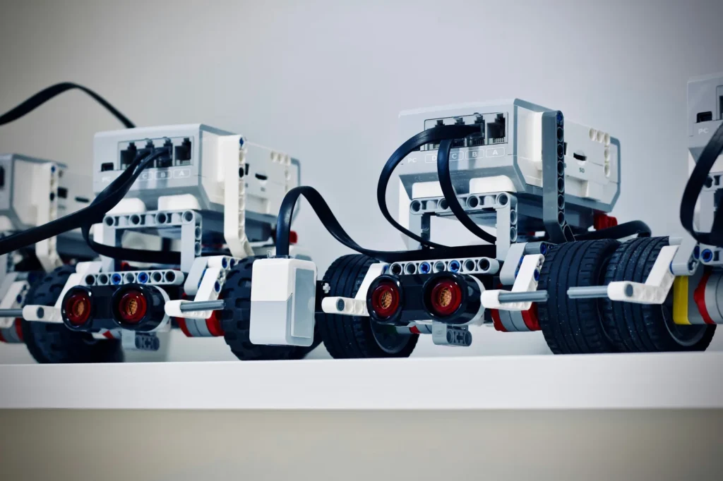 Small wheeled educational robots